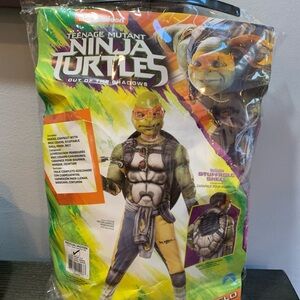Teenage Mutant Ninja Turtles Michelangelo Costume Child Size Medium 8-10